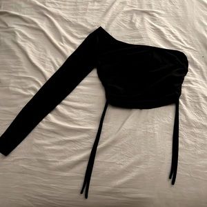 cute black top from shein